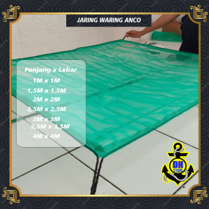 Jaring sirib anco udang ikan wader berbagai macam ukuran siap pakai