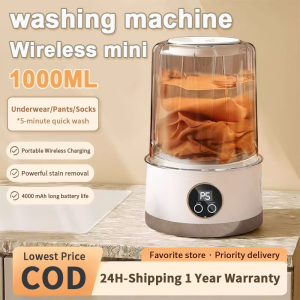 Portable Underwear Washing Cup Mini Washing Machine For Dormitory Wireless Charging Washing Machine洗衣机