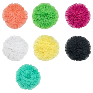 Eye-Catching Flowers Fabric Applique Oversized Sewing on Patches for Wedding/ Evening Dress Clothing Patches