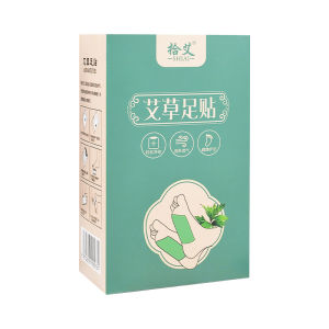 Organic Mugwort Detox Foot Patches Natural Deep Cleansing Foot Pads Better Sleep Stress Relief Herbal Body Detox Plaster