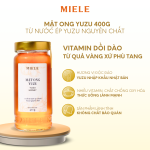 Mật Ong Chanh Yuzu Miele 400g