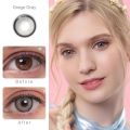 【Local Malaysia🇲🇾】Space Turkey (Luna) Soft Coloured Lens Lenses. 