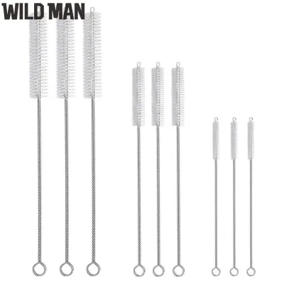 9pcs Cleaning Brush Set Reusable Test Tube Long Straw Brush Bendable Pipe Tube Cleaner for Tumbler/Sippy Cup/Bottle Tube