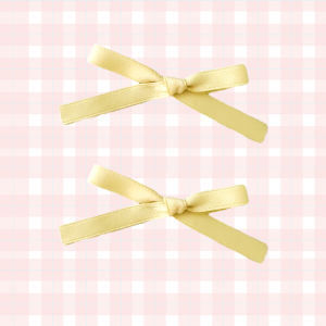 E.B. Fashion Bows Hair Clips Hairpins Hair Accessories Sweet Style 2pcs
