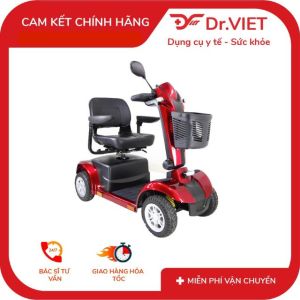 XE LĂN ĐIỆN POWER(M4P) cao cấp - chính hãng EUROCARE - Công nghệ Châu Âu - Tốc độ 10 km/h - dành cho người lớn tuổi và người bị chấn thương