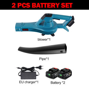 ONEVAN 4500W Powerful Rechargeable Lithium Battery Powered Cordless Leaf Blower 6 Speed Electric Blower For Makita 18V Battery