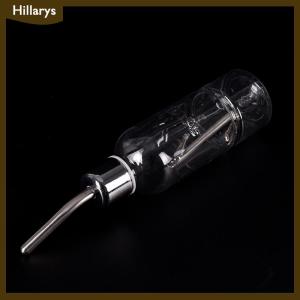 Hillarys Little Pet Rat Water Drinking Bottle Hamster Rabbit Dispenser Cylindrical Feeder