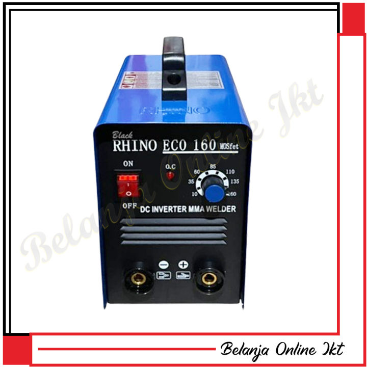 RHINO%20ECO%20160A%20900watt%20Mesin%20Las%20Inverter%20Mosfet%20IGBT%20MMA%20160A%20900w%20BIRU%20Travo%20Las%20Trafo%20Las%20Listrik%20Welding%20Machine%20Inverter%20BLACK%20RHINO%20BIRU%20Mosfet%20IGBT%20ECO-160A%20160A%20MMA%20160%20ORIGINAL%20RHINO%20-%20Image%203