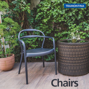 Tramontina Summa Sissi Armchair with Open Backrest