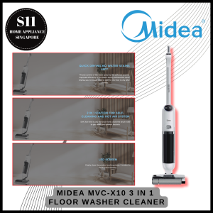 MIDEA MVC-X10 3 IN 1 FLOOR WASHER CLEANER + 2 YEARS WARRANTY