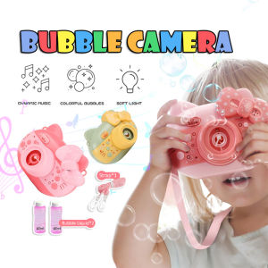 [Local Ship] Bubble Camera Toy Bubble Gun Water Gun Dream 泡泡機 Battery Operated Outdoor Toy Continuous Bubble Release Buih Riben Mesin Outdoor Children Toys Kamera Gelembung | DaQueen
