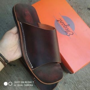Sandal pria terbaru kulit sapi full kulit sapi nyaman di pakai