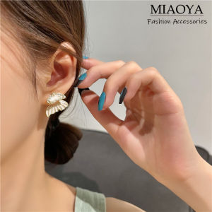 MIAOYA Fashion Jewelry Shop INS Butterfly Stud Earrings For Women Two Ways To Wear Exquisite Birthday Gift
