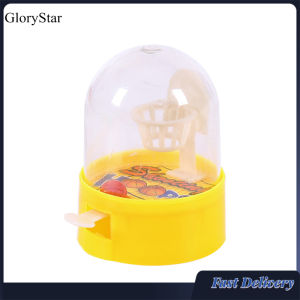 GloryStar Mini Basketball Game Machine Cute Handheld Finger Ball Relieve Stress Toys for Kids