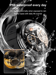 huowa Smart Watch with Heart Rate Monitoring Apple Bluetooth Call Suitable for Huawei Body Detection