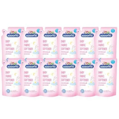 Kodomo Baby Fabric Softener NEW BORN Refill 550ml x 12 Packs