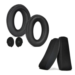 Protein da Earpads Headband thay thế cho hàng không Tai nghe chụp tai chơi game miếng đệm tai với cách ly tiếng ồn Bọt