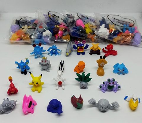 Poke-Mon Complete Set Pokemon Action Random Figures Toys