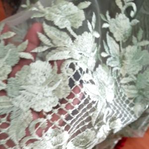 PROMO!!! KAIN TILE/TULLE TUTTON kain tile brokat (Harga 1/2 Meter)