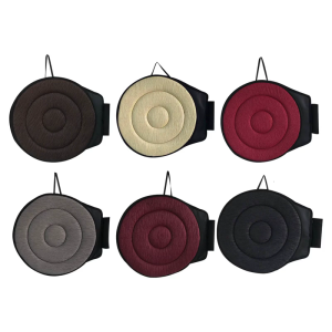 360 Rotate Car Seat Cushion Stable Cylindrical Foam Designing Seat Pad Breathable Fabric For Indoor and Outdoor Use