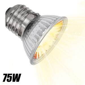 Polocat Reptile Lamp 25/50/75W UVA+UVB 3.0 Pet Heat Lamp Bulb Turtle Basking UV Light Bulbs Amphibians Lizards Temperature Controller