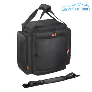 For Partybox Encore Essential 2 Double-Sided Speaker Storage Bag with Mic Pocket Speaker Carry Bag Encore Essential