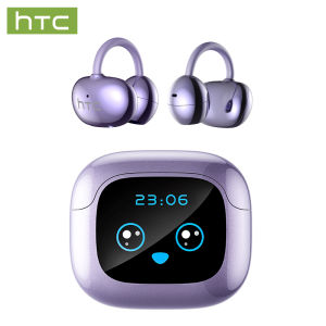 HTC NE32 Tai nghe AI dịch thuật thời gian thực  Bluetooth 6.0 Màn hình LED cảm ứng đa chức năng chống nước IPX5