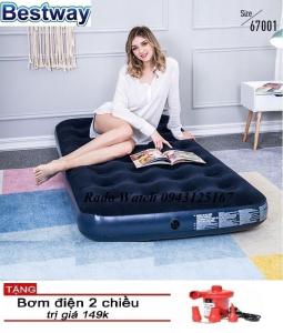 Đệm hơi Nệm hơi tiện dụng 67001- Size:188m x 99cm x 22cm kèm bơm hơi.