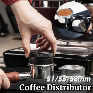 51/53/58mm Adjustable Coffee Powder Distributor ABS Espresso Tamper Coffee Leveler Tool