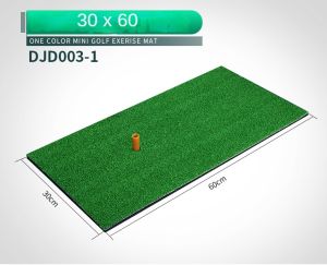Mini Driving Golf Training Mat Indoor With Tee - Karpet Latihan Golf