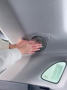 For Geely EX5 Galaxy E5 2024 2025 2026 Car Styling Speaker Cover Sticker Stainless Steel Auto Decoration Accessories