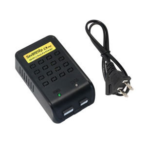 Sevenchip C3 Pro 10W Mini Charging Balance Charger EU/US Plug for RC 7.4V-11.1V 2-3s Lipo Life Battery Remote Control toy Car