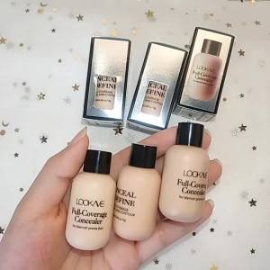 12ml Concealer Waterproof Matte Makeup Foundation Cream Face Concealing Eye Dark Circle Liquid
