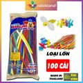 [Thái Lan] Bộ 100 Bong Bóng Dài Tạo Hình Nghệ Thuật Bóng Bay Dài Trang Trí Sinh Nhật Nhiều Màu Cao Cấp Đ. 