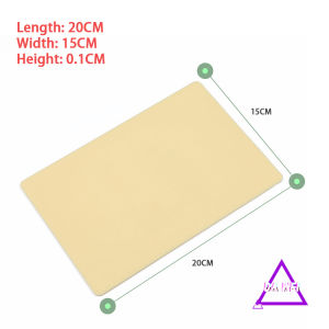 1PCS Hot Selling Silicone Practice Skin 15 * 20 * 0.1cm Regular Blank Small Tattoo Practice Skin Imi