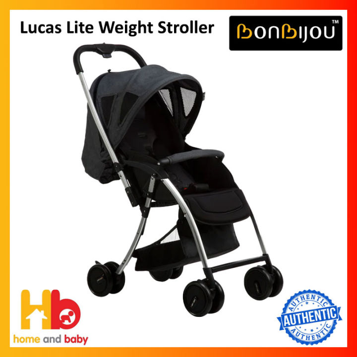 Bonbijou Lucas Lite Weight Stroller 1 Year Warranty Lazada Singapore