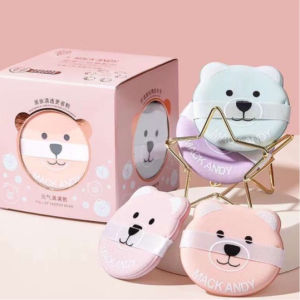 ถูกมาก พัฟฟองน้ำรูปหมี Mack Andy Small Animal Powder Puff Mk509