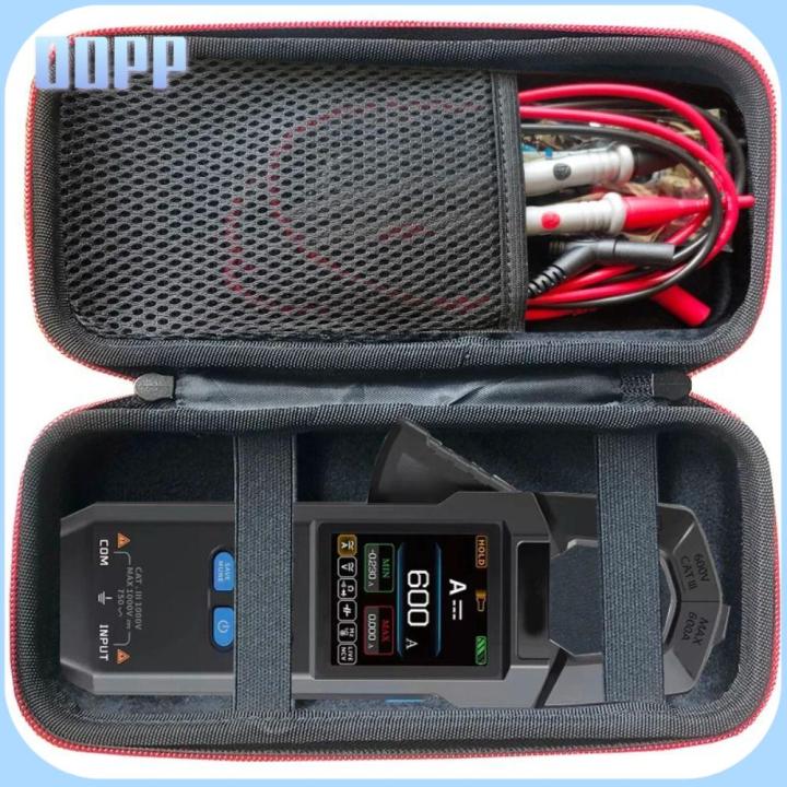 OOPP Shockproof Carrying Case Foam Lining Hard Shell Clamp Meter Case ...