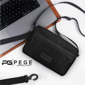 Tas Selempang 2in1 PEGE Zekuto Sling Bag Pouch Pria Wanita - PG 9089