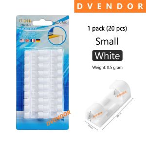 CABLE CLIP KABEL KLIP ORGANIZER JEPITAN HOLDER PERAPIH KOMPUTER 1 PACK TANPA PAKU DAN BOR