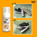 Shoes Cleaner - Cairan Pembersih Sepatu / Penghilang Noda Sepatu Kotor Membandel dan Super Ampuh, Stain Remover, Sabun Sepatu, Pemutih Sepatu, Pencuci Sepatu Terlaris RS31. 
