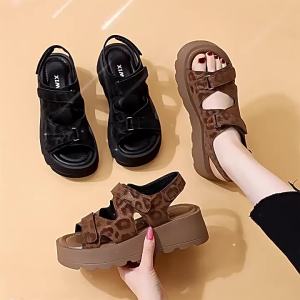 [Free Shipping] WomenS Thick-Soled Platform Sandals 2026 Summer New Style Fashionable And Versatile With Soft Soles And Non-Slip Features Perfect For Pairing With Dresses And For Beach Wear
