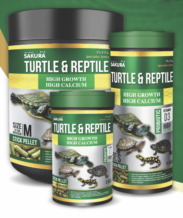 View of SAKURA SPECIAL TURTLE & REPTILE (SPECIALIST SERIES) FOOD HIGH GROWTH ...