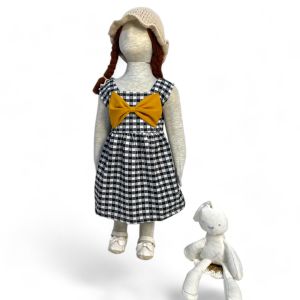 Dress Anak Bayi LOREN KOTAK Dress Anak Balita 0-4 Tahun BENNA