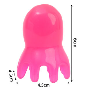 Nhựa bạch tuộc Lược Massage nhà trị liệu sức khỏe Nguồn cung cấp châm cứu Spa mát xa cạo gió Lược Massage Đầu kinh mạch Massager Hướng dẫn sử dụng giảm mệt mỏi công cụ