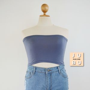 พร้อมส่ง🍒เสื้อเกาะอกไซส์ใหญ่ เสื้อเกาะอกผ้าเรย่อน อก 36-50 นิ้ว #511