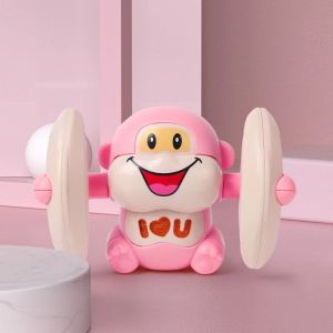 Puzzle Sound and Light Electric Flip Monkey Toy for Kids