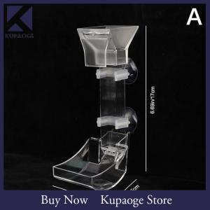 [Kupaoge] Aquarium Transparent Feeding Tube Set Acrylic Aquarium Feeder Shrimp Feeder Feeding Container Accessories Tools