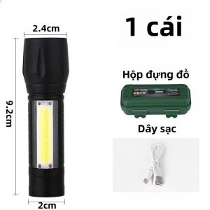 Đèn Pin mini Siêu Sáng Cao Cấp Có Zoom