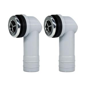 Round Sink Overflow Cover Basin Overflow Hole Drainage Waste Fitting Overflow Sink Rings for Ceramic Sink Enduring